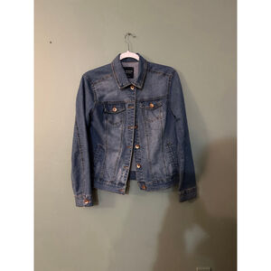 Women's CAVALINI Blue Denim Jean Jacket Size Small